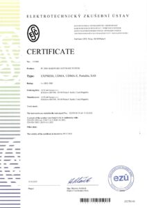 EZÚ 電磁兼容合格證書 第1250481號
